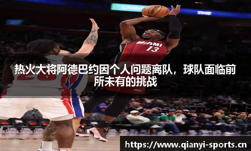 热火大将阿德巴约因个人问题离队，球队面临前所未有的挑战